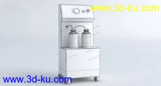 3D打印模型医疗设备 氧气机 无影灯 化验 彩超机 B超的图片