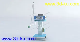 3D打印模型医疗设备 氧气机 无影灯 化验 彩超机 B超的图片