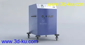 3D打印模型医疗设备 氧气机 无影灯 化验 彩超机 B超的图片