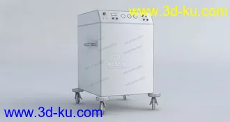 3D打印模型医疗设备 氧气机 无影灯 化验 彩超机 B超的图片