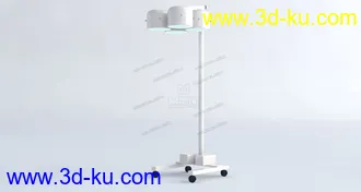 3D打印模型医疗设备 氧气机 无影灯 化验 彩超机 B超的图片