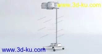 3D打印模型医疗设备 氧气机 无影灯 化验 彩超机 B超的图片