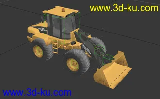 3D打印模型推土机_斗儿形的图片