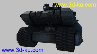 3D打印模型科幻坦克 重型坦克 巨型坦克的图片