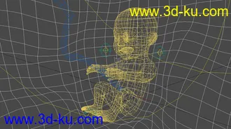 3D打印模型人类胎儿 医学胎儿 医疗动画 胚胎的图片