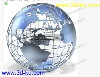 3D打印模型免费 CG 地球的图片