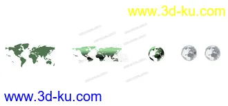 3D打印模型免费 CG 地球的图片
