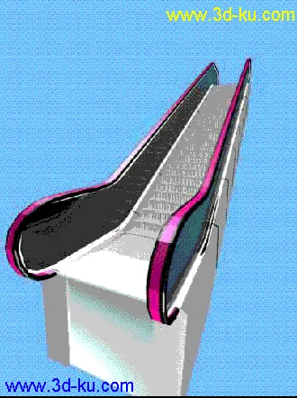 3D打印模型电动扶梯运转-上行的图片