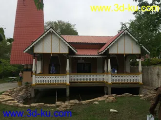 3D打印模型世博园建筑的图片