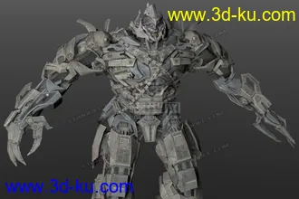 3D打印模型變形金鋼_威震天的图片