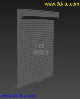 3D打印模型卷闸门卷帘门的图片