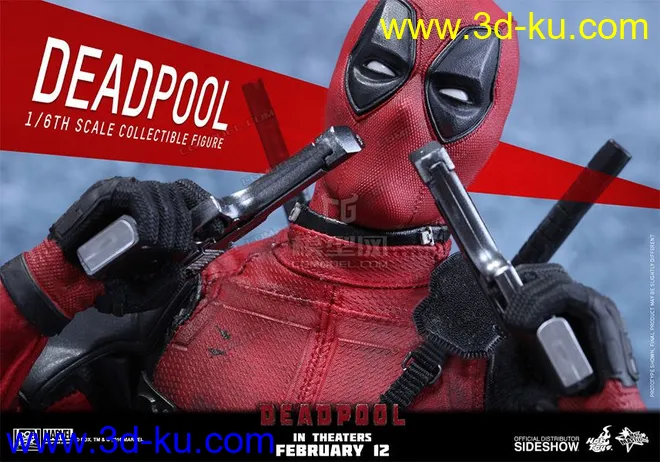 Marvel Deadpool惡棍英雄：死侍模型的图片3