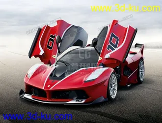 3D打印模型Ferrari FXX-K的图片