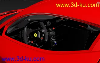 3D打印模型Ferrari FXX-K的图片
