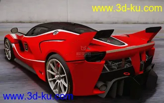 3D打印模型Ferrari FXX-K的图片