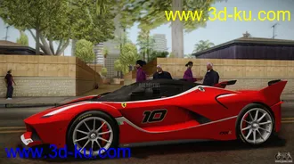 3D打印模型Ferrari FXX-K的图片