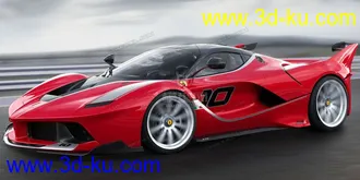 3D打印模型Ferrari FXX-K的图片