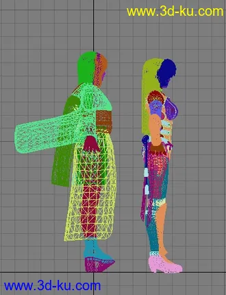 3D打印模型霞与KOKORO的图片