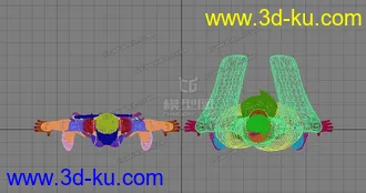3D打印模型霞与KOKORO的图片