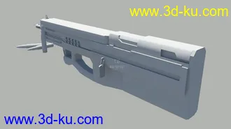3D打印模型创新设计冲锋枪的图片
