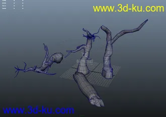 3D打印模型古树树干的图片
