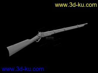 3D打印模型斯宾塞M1865式步枪的图片