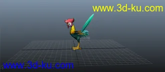 3D打印模型小公鸡吉祥如意的图片