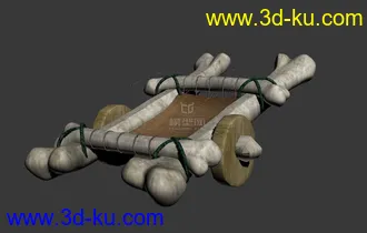 3D打印模型骨头车的图片