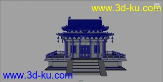 3D打印模型新年第二弹！！古祠！！ 求职（求职实习生）的图片