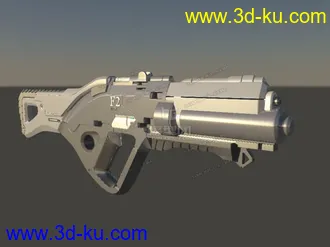 3D打印模型一个科幻风格激光武器的图片