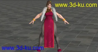 3D打印模型街头霸王5春丽的图片