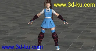 3D打印模型街头霸王5伊吹的图片