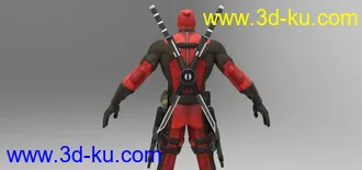 3D打印模型死侍 写实 漫威的图片