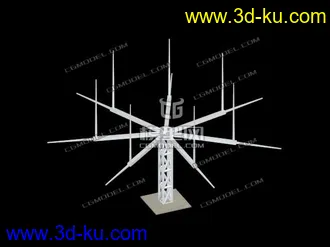 3D打印模型超视距雷达的图片