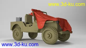 [blender模型]米国小吉普的图片