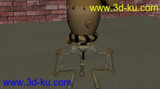 3D打印模型机器人robot worker的图片