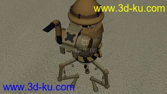 3D打印模型机器人robot worker的图片