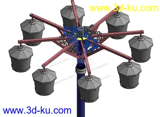 3D打印模型古风花灯的图片