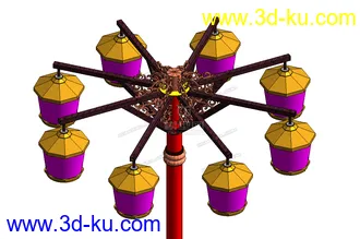 3D打印模型古风花灯的图片