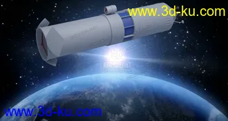 3D打印模型反卫星激光导弹的图片