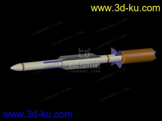 3D打印模型动能拦截弹的图片