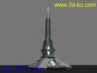 3D打印模型创战纪能量柱，能量塔的图片