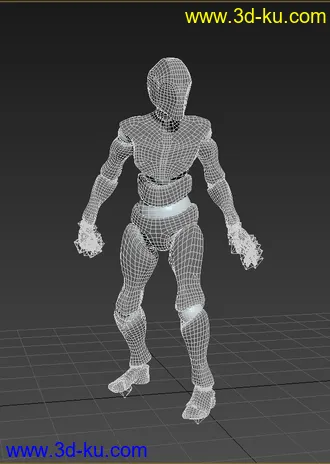 3D打印模型机器人 绑定 动画 写实 高精 FBX的图片