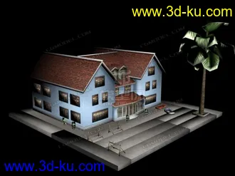3D打印模型房子一栋的图片