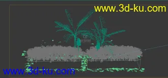 3D打印模型花坛-植物-落叶-热带-香蕉的图片