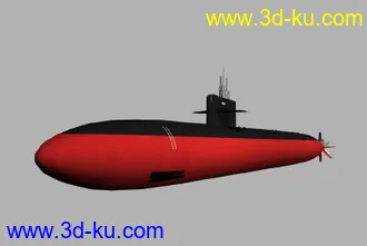 3D打印模型[3DS]潜艇的图片