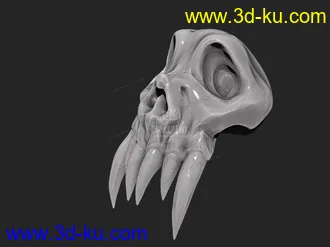 3D打印模型Q版兽骨的图片