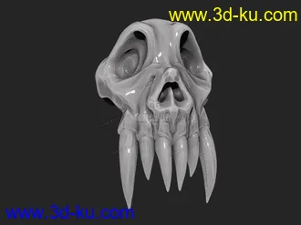 3D打印模型Q版兽骨的图片