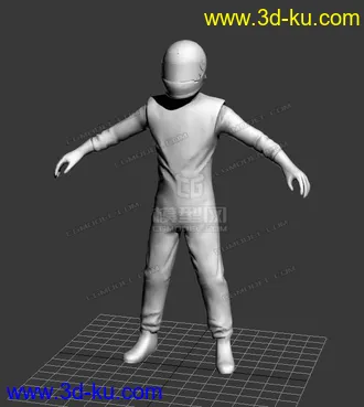 3D打印模型赛车驾驶员的图片