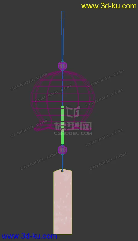 日式 风铃模型的图片2